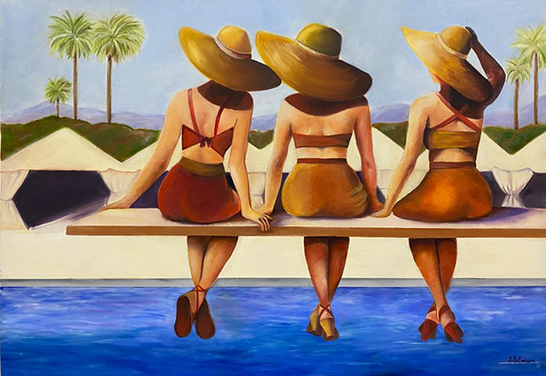 Amigas ao Sol - 70 x 90 - OST